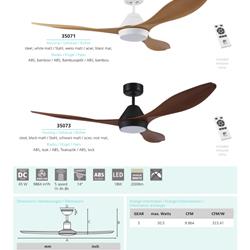 灯饰设计 Eglo 2023年欧美LED风扇灯吊扇灯设计电子图册