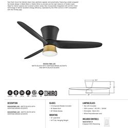 灯饰设计 Hinkley 2023年现代风扇灯吊扇灯电子目录
