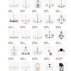 灯饰设计 HomePlace 2023年最新欧美灯饰灯具图片电子目录