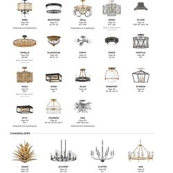 灯饰设计 Hinkley 2023年欧美流行灯饰灯具设计电子目录