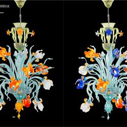 灯饰设计 Busato 2022年意大利经典艺术玻璃灯饰设计素材图片