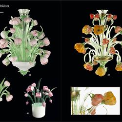 灯饰设计 Busato 2022年意大利经典艺术玻璃灯饰设计素材图片