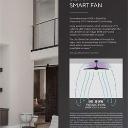 灯饰设计 Modern Forms 2023年欧美LED风扇灯吊扇灯设计图片