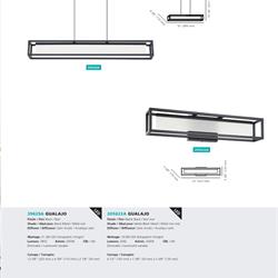 灯饰设计 Eglo 2023年欧美现代灯具设计素材图片