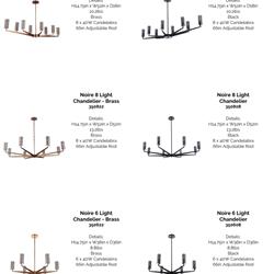 灯饰设计 Mariana 2023年欧美现代时尚灯具图片电子书