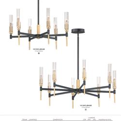 灯饰设计 Maxim 2023年新款美式灯饰设计图片电子目录