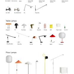 灯饰设计 HAY 2023年丹麦现代简约创意灯饰素材