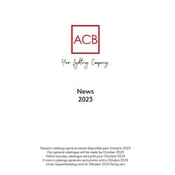 灯饰设计 ACB 2023年西班牙现代简约风格灯具设计素材图片