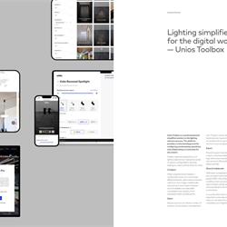 灯饰设计 Unios 2023年欧美建筑照明灯具图片电子目录