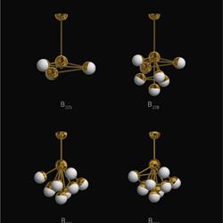 灯饰设计 Schwung 欧美分子灯饰设计素材图片电子目录