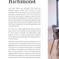 家具设计 Richmond 2023年荷兰家居家具设计素材图片电子图册