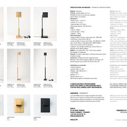 灯饰设计 Hisle 2023年法国无绳台灯设计素材图片电子目录