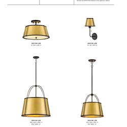 灯饰设计 Hinkley 2023年美式现代灯饰灯具图片电子目录