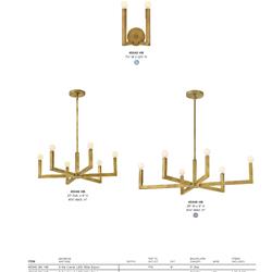 灯饰设计 Hinkley 2023年美式现代灯饰灯具图片电子目录