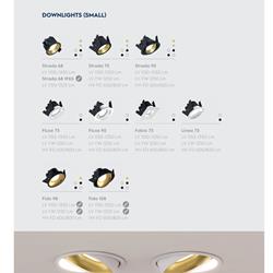 灯饰设计 Illuxtron 2023年欧美筒灯射灯产品图片电子目录