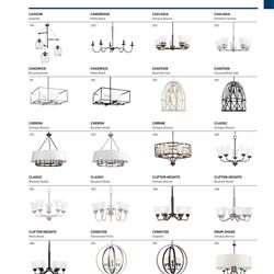 灯饰设计 Progress 2023年美式灯饰品牌产品主目录