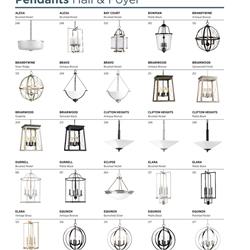 灯饰设计 Progress 2023年美式灯饰品牌产品主目录