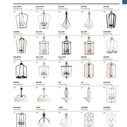 灯饰设计 Progress 2023年美式灯饰品牌产品主目录
