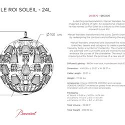 灯饰设计 Baccarat 2023年巴卡拉豪华水晶玻璃灯饰设计素材