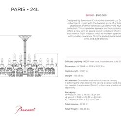 灯饰设计 Baccarat 2023年巴卡拉豪华水晶玻璃灯饰设计素材