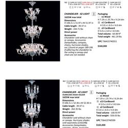 灯饰设计 Baccarat 2023年巴卡拉豪华水晶玻璃灯饰设计图册