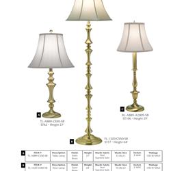 灯饰设计 Stiffel 2023年美国台灯落地灯素材图片电子书