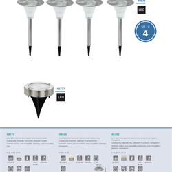 灯饰设计 Eglo 2023年欧美户外太阳能灯具图片电子画册