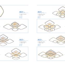 灯饰设计 Profit 2023年俄罗斯现代天花板LED灯具素材图片