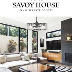 风扇灯设计:Savoy House 2023年美式家居风扇灯设计电子图册