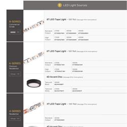 灯饰设计 Kichler 欧美室内线条LED灯具方案电子目录