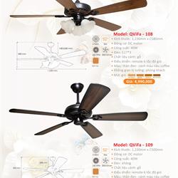 灯饰设计 quat tran Vifa 2024年越南风扇灯产品图片电子图册
