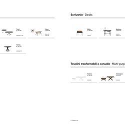 家具设计 Calligaris 意大利现代家具桌子素材图片电子目录