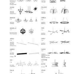 灯饰设计 Dainolite 2023年欧式灯设计产品图片电子目录