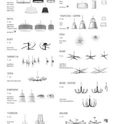 灯饰设计 Dainolite 2023年欧式灯设计产品图片电子目录