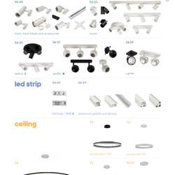 灯饰设计 Searchlight 2023年工程项目现代LED灯具设计电子书