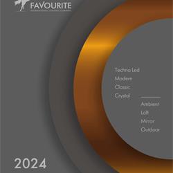 灯饰设计图:Favourite 2024年俄罗斯流行时尚灯饰设计图片宣传册