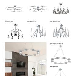 灯饰设计 TP24 2023年英国现代LED灯饰设计素材图片产品目录