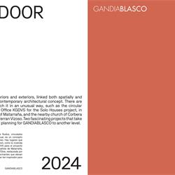 家具设计 Gandia Blasco 2024年欧美户外家具图片电子目录