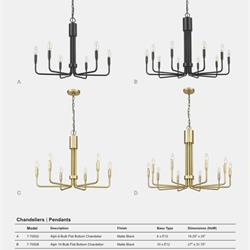 灯饰设计 Homenhancements 2023年美国家居时尚流行灯饰电子目录
