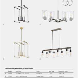 灯饰设计 Homenhancements 2023年美国家居时尚流行灯饰电子目录