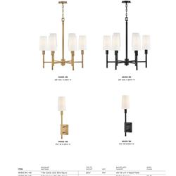 灯饰设计 Hinkley 2024年新款美式现代灯饰灯具图片电子目录