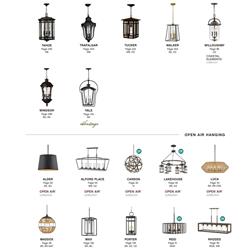 灯饰设计 美国灯饰品牌Hinkley 2024年户外灯饰产品图片