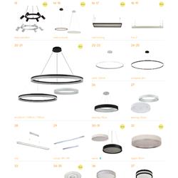 灯饰设计 Searchlight 2024年工程项目现代LED灯具设计电子书