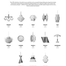 灯饰设计 LYFA 2023年丹麦现代简约灯具产品图片电子目录