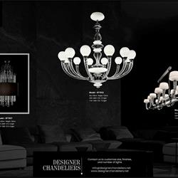 灯饰设计 Designer Chandeliers 2024年奢华水晶灯饰设计电子书