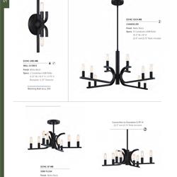 灯饰设计 Designers Fountain 2024年美式家居灯饰设计素材图片