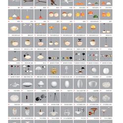 灯饰设计 Megalux 2024年韩国现代家居灯饰设计产品图片