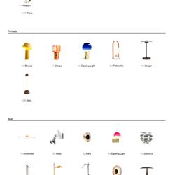 灯饰设计 MARSET 2024年欧美现代时尚灯饰灯具电子目录