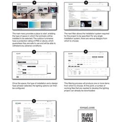 灯饰设计 ROVASI 2024年商业照明LED灯具图片电子目录