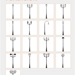 灯饰设计 Rustica 2024年阿根廷户外灯具路灯电子目录